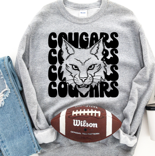Cougars Mascot Sweatshirt