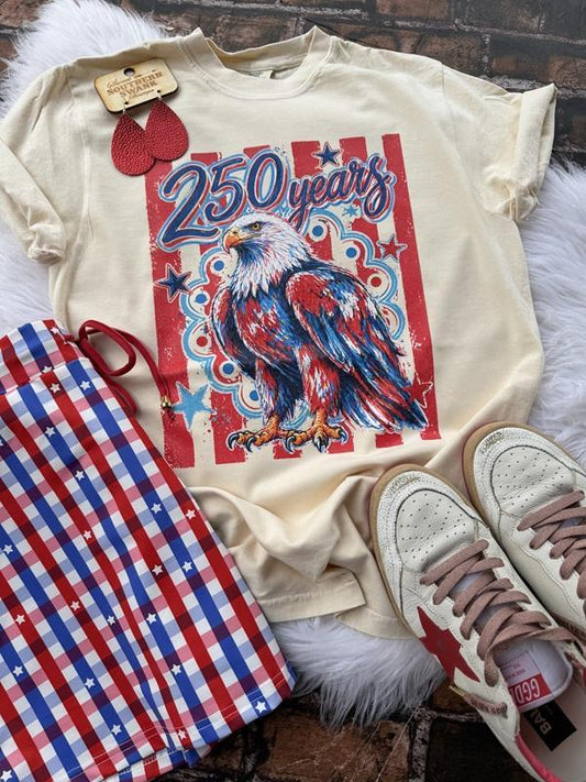 250 Years Eagle Comfort Color Tee