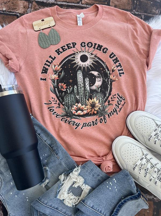 I will keep going tee