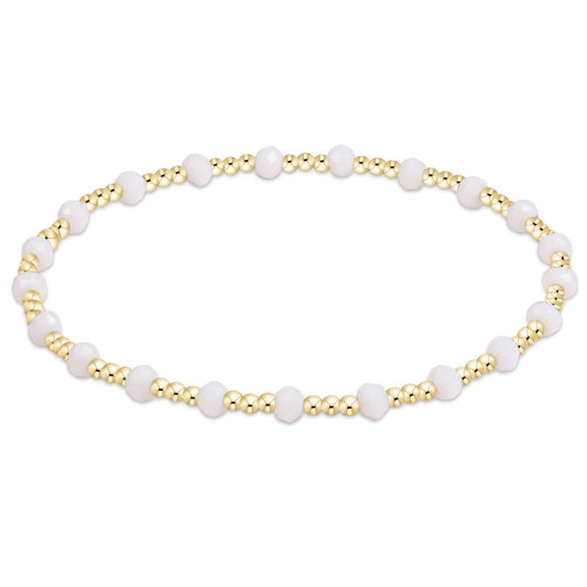 Gameday Flirty Hope Sincerity Bracelet - White