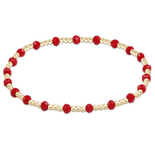 Gameday Flirty Hope Sincerity Bracelet - Red