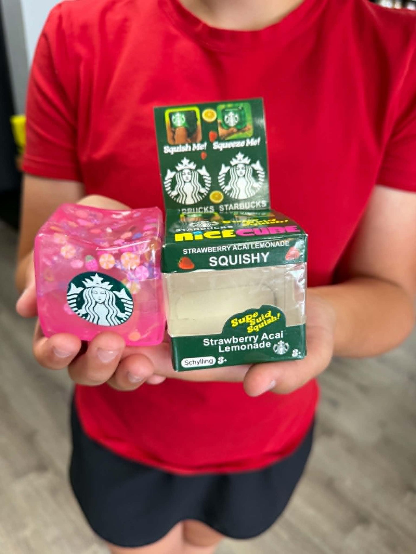 Starbucks Straberry Acai Lemonade Squishy