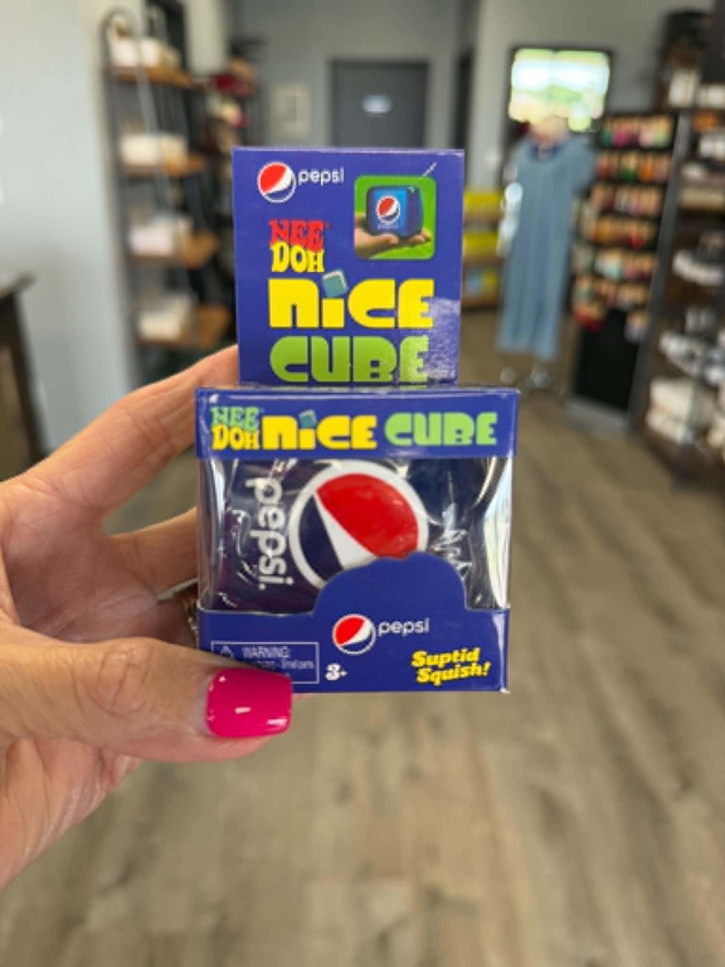 Pepsi Cube Squishy