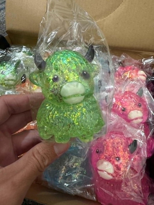 Glitter Highland Cows - Mixed Colors