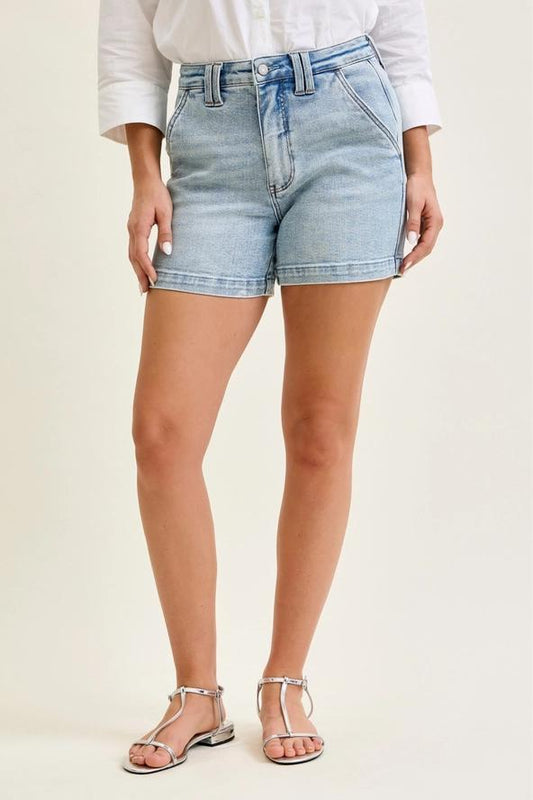HW Trouser Shorts by Judy Blue - Style #150354