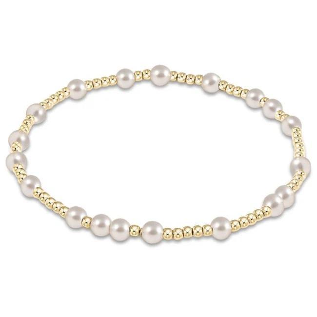Hope Unwritten Pearl 4mm Bracelet