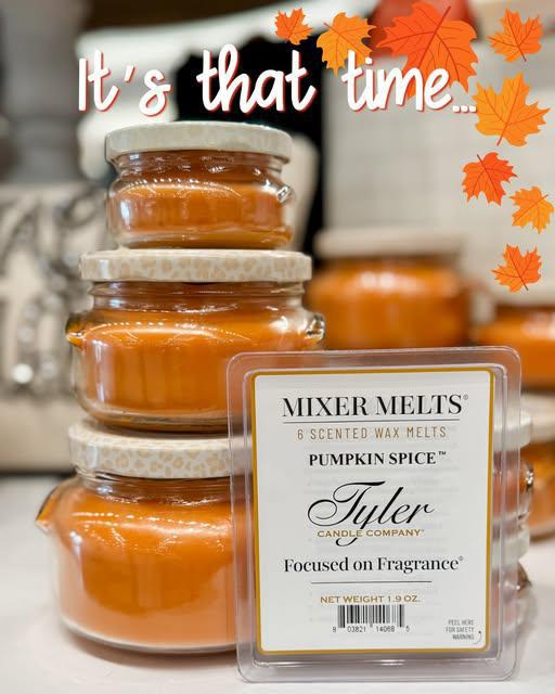 Pumpkin Spice Candle Collection by Tyler Candle Company