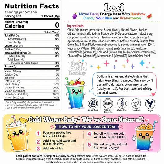The Loaded Tea Shop Drink Packets