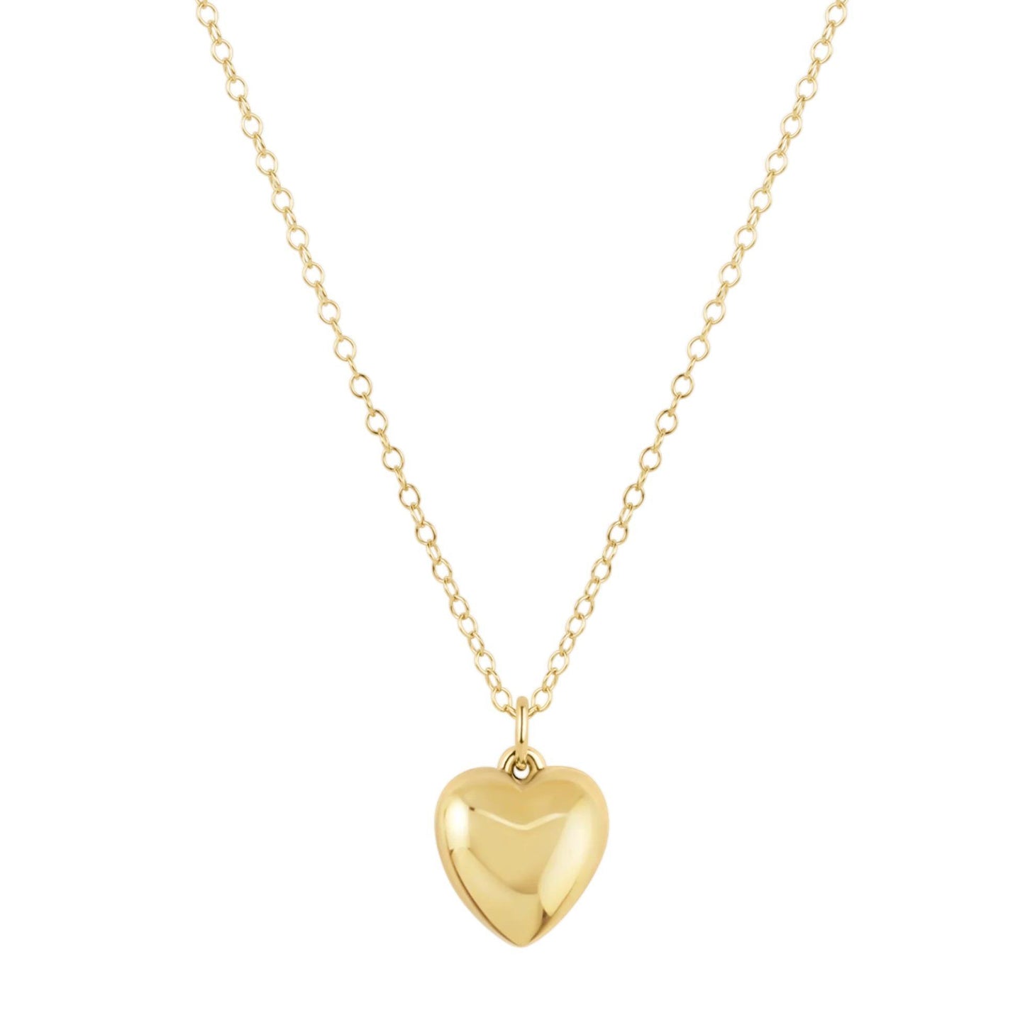 16" Necklace Gold -  Love Plush Gold
