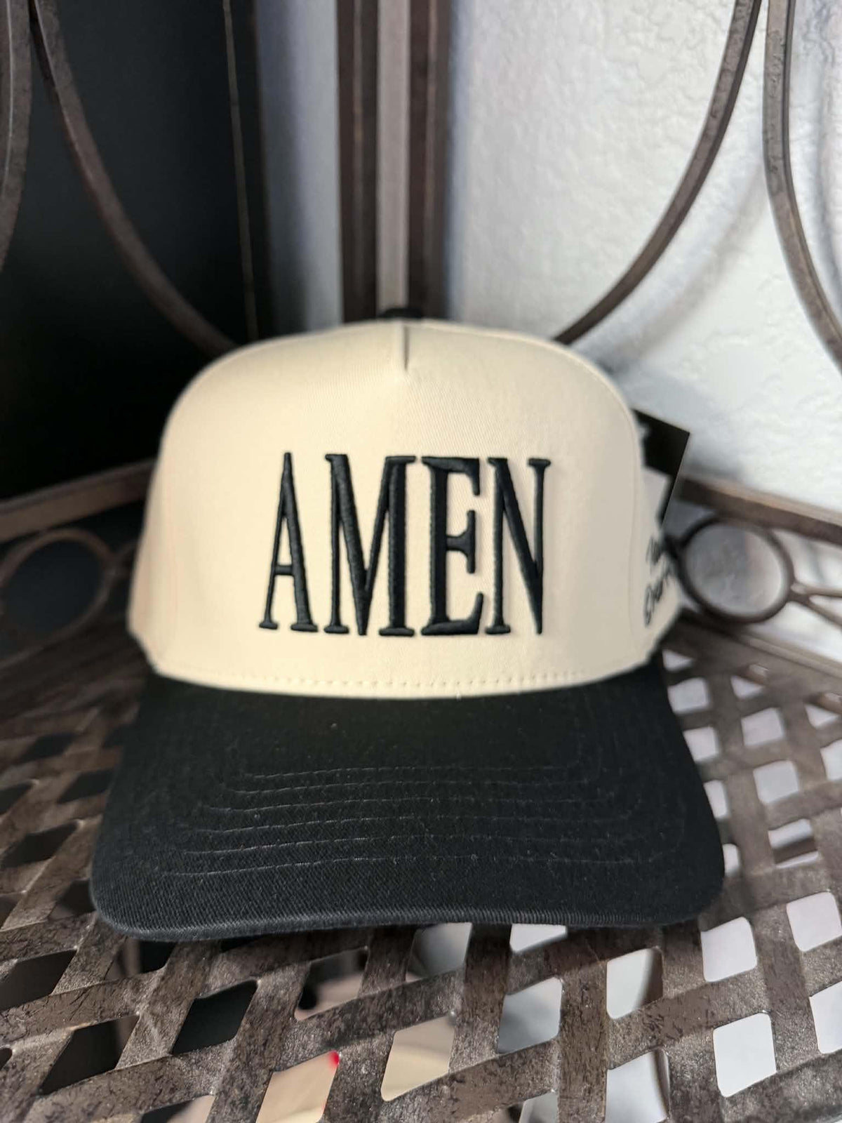 Amen ~ Faith Over Fear Trucker Hat