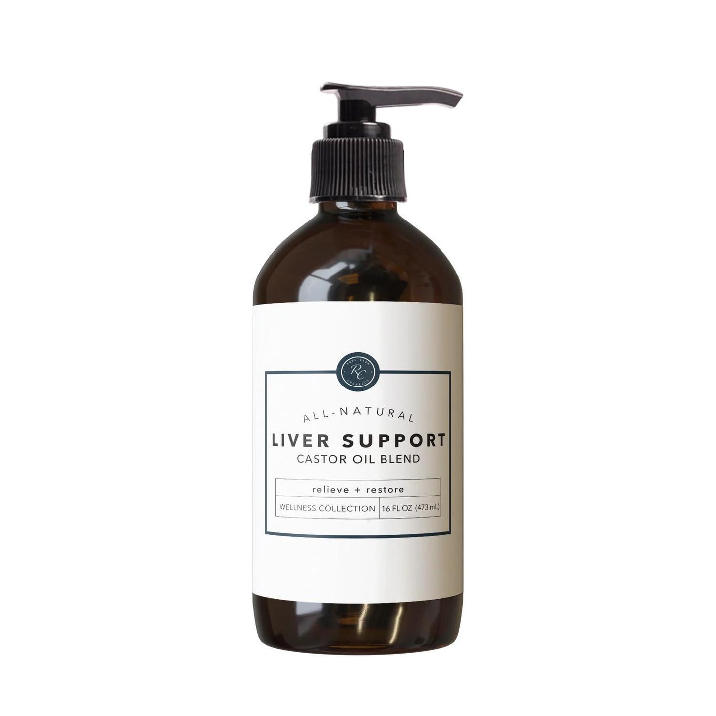 Liver Support Castor Oil Blend | 16 oz