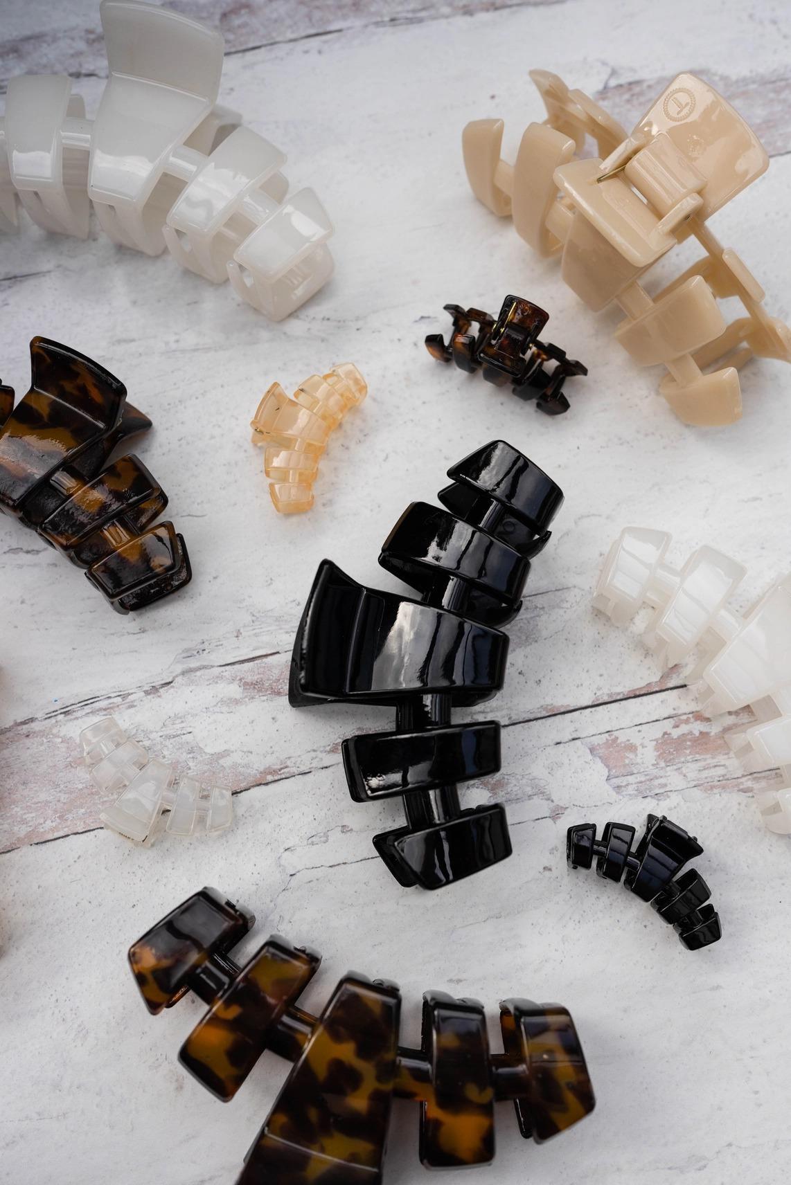 Classic Hair Clip | Jet Black