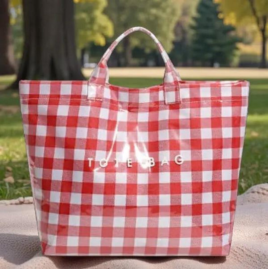 Reg Gingham Tote Bag