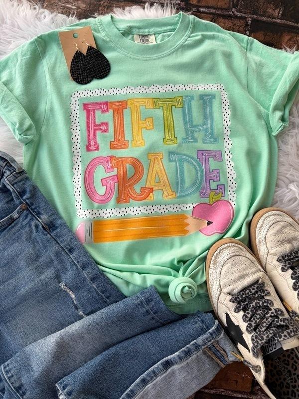 Custom Polka Dot School Occupation Personalized Name Tees