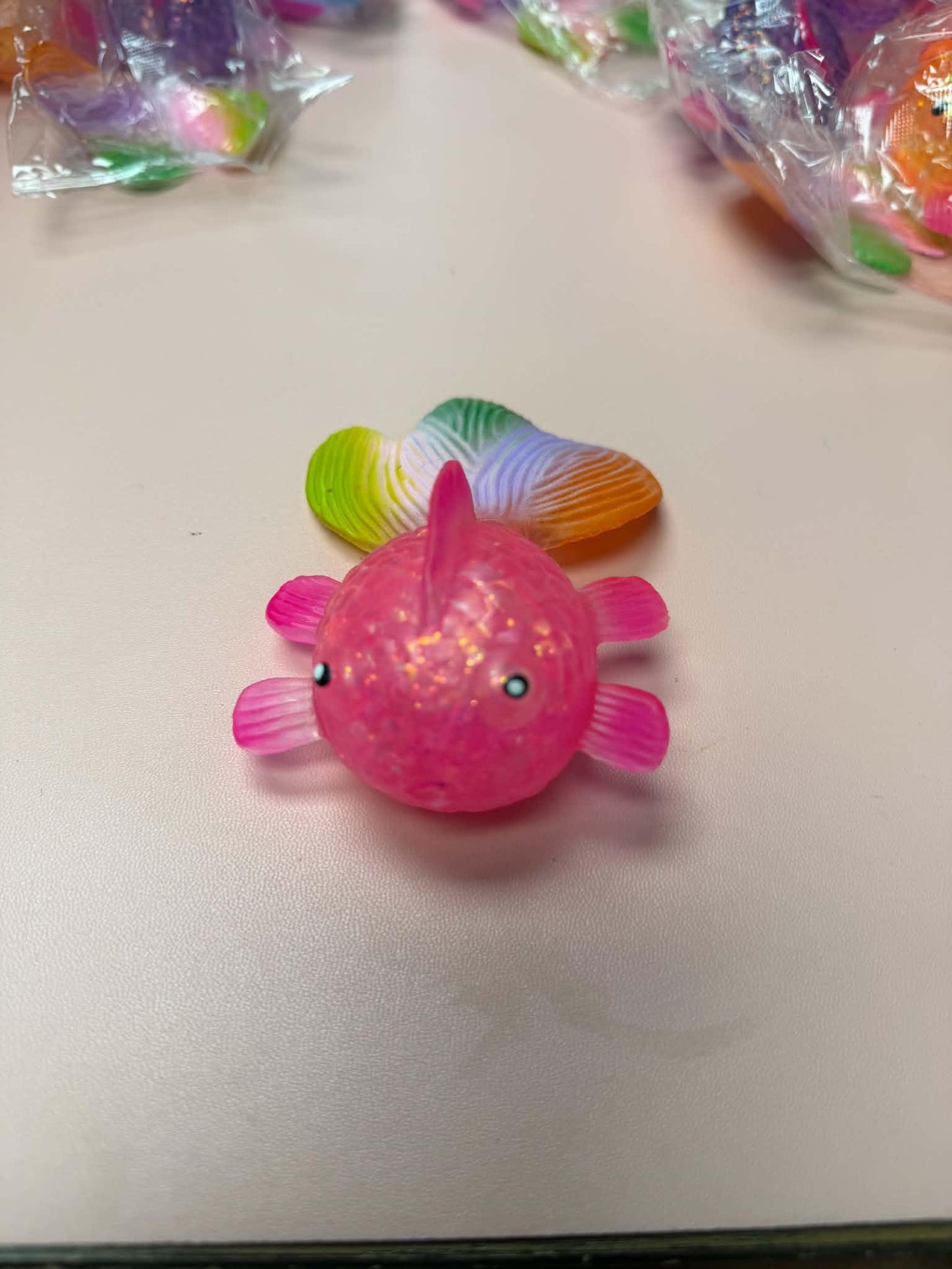 Suprise Gold Fish Squishy