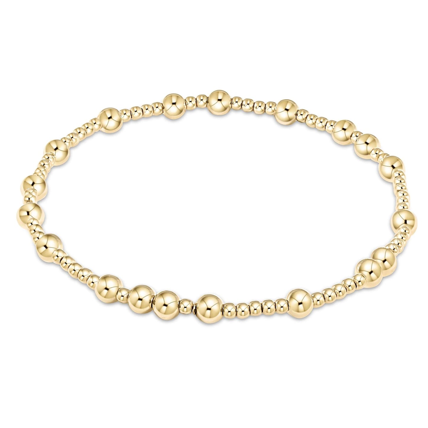 Hope Unwritten Gold Pattern 4mm Bracelet