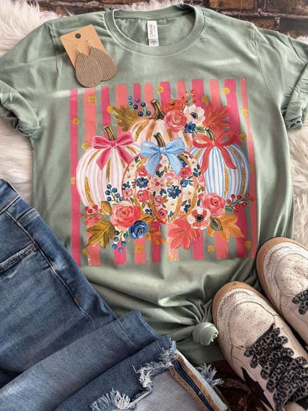 Pumpkin Blossom Graphic Tee