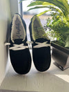 Black Sherpa Lined Shoes Gypsy Jazz