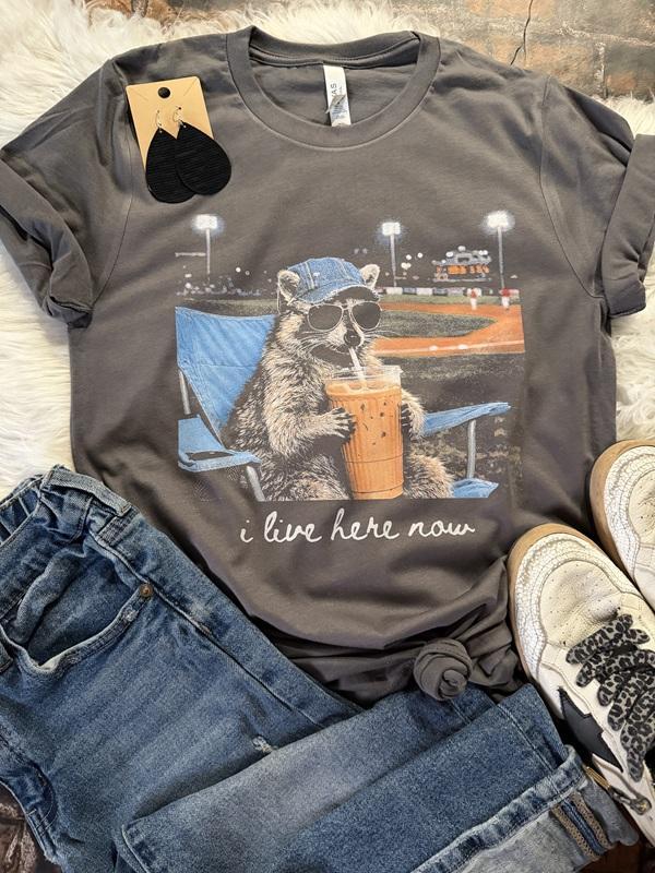 I Live Here Now Tee (Bella Canvas & Comfort Color Available)