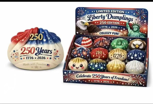 Patriotic Liberty Dumpling Squisheys - Mixed Colors/Style