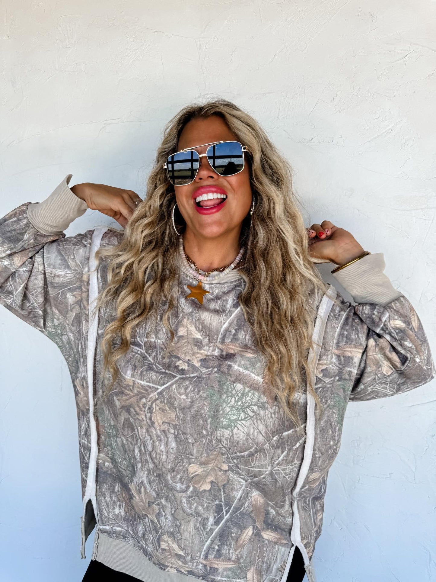 Camo Classic Crew Pullover by Blakeley