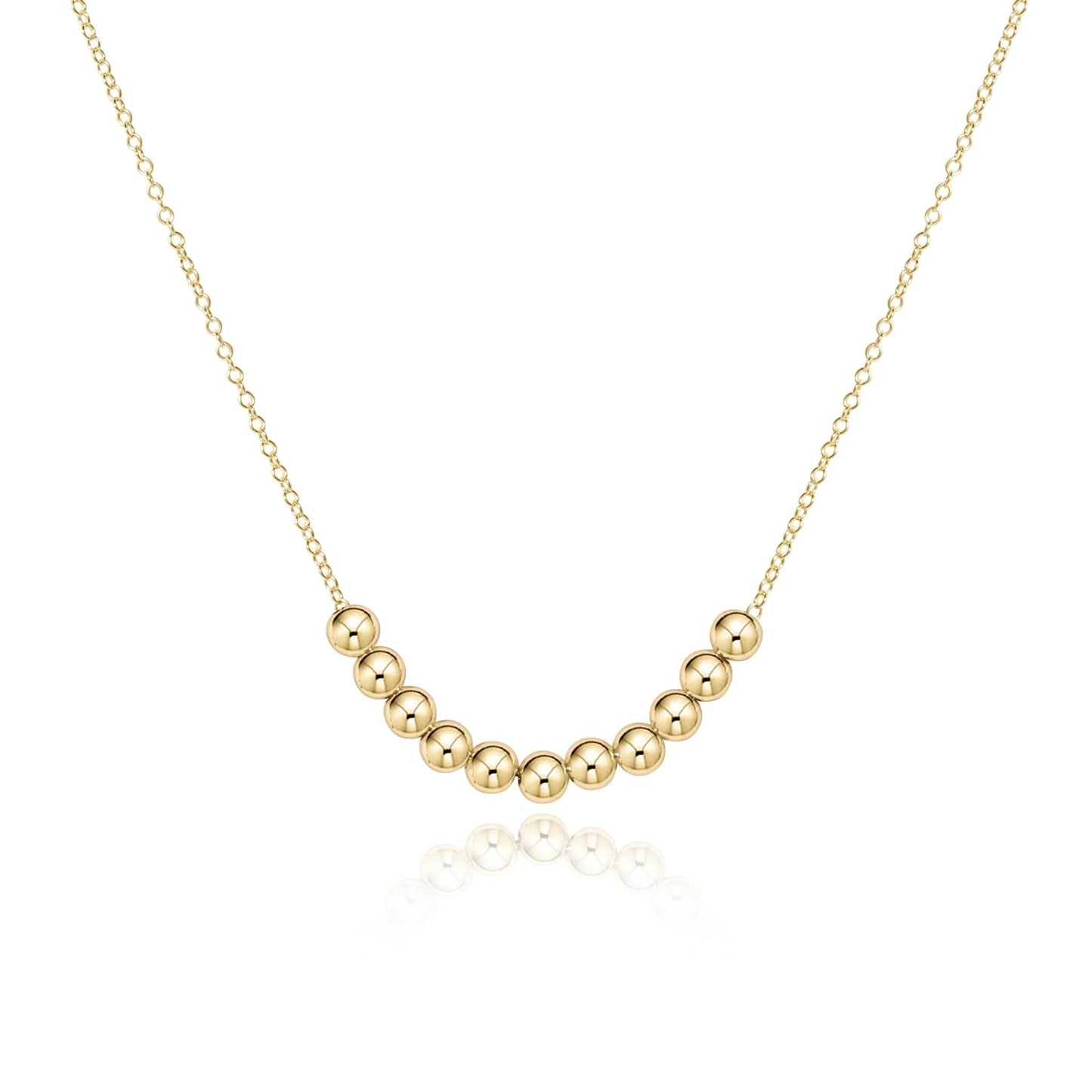 16" Necklace Gold - Beaded Bliss Gold