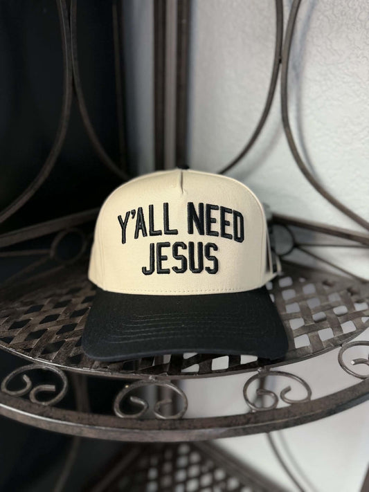 Y'all Need Jesus Amen Trucker Hat