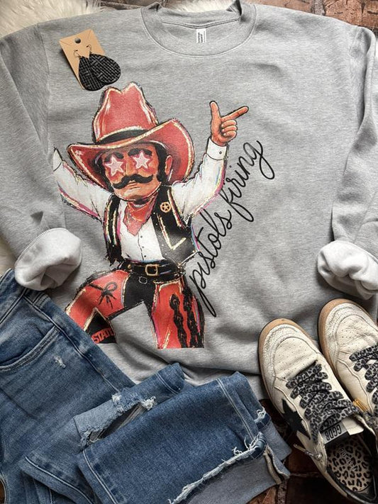 Oklahoma State Spirit Fleece Crewneck Sweatshirt