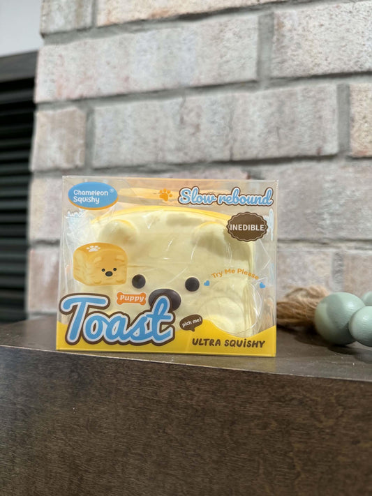 Toast Stress Relief  Slow Rise Squeeze Toy