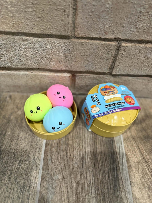 3 Mini Soft Rainbow Mystery Dumplings