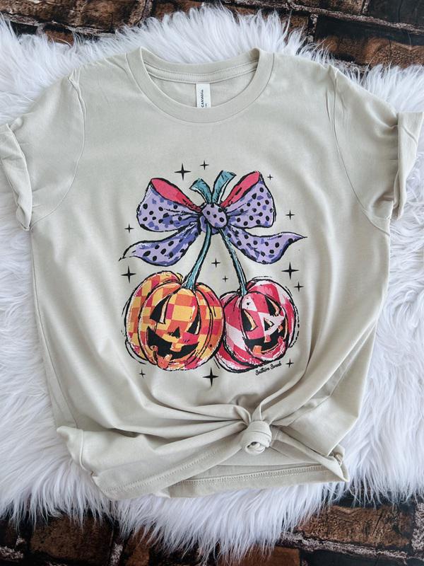 Toddler/Youth Pumpkin Cherries Tee