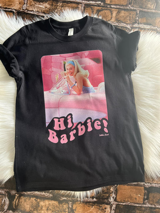 Toddler/Youth "Hi Barbie" Tee