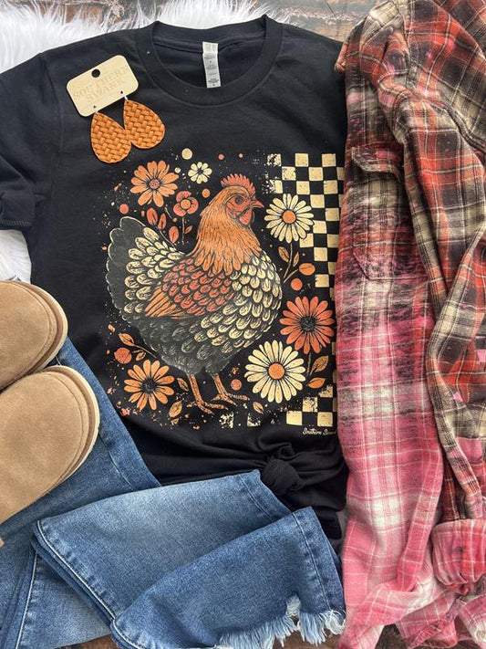 Harvest Hen Graphic Tee