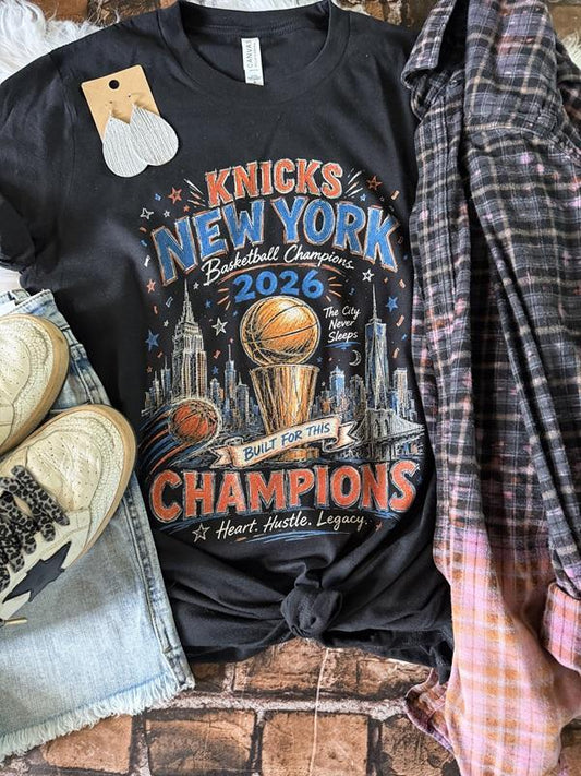 Knicks 2026 Championship Tee