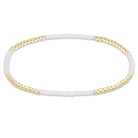 Gameday Hope Blissful Bracelet - White