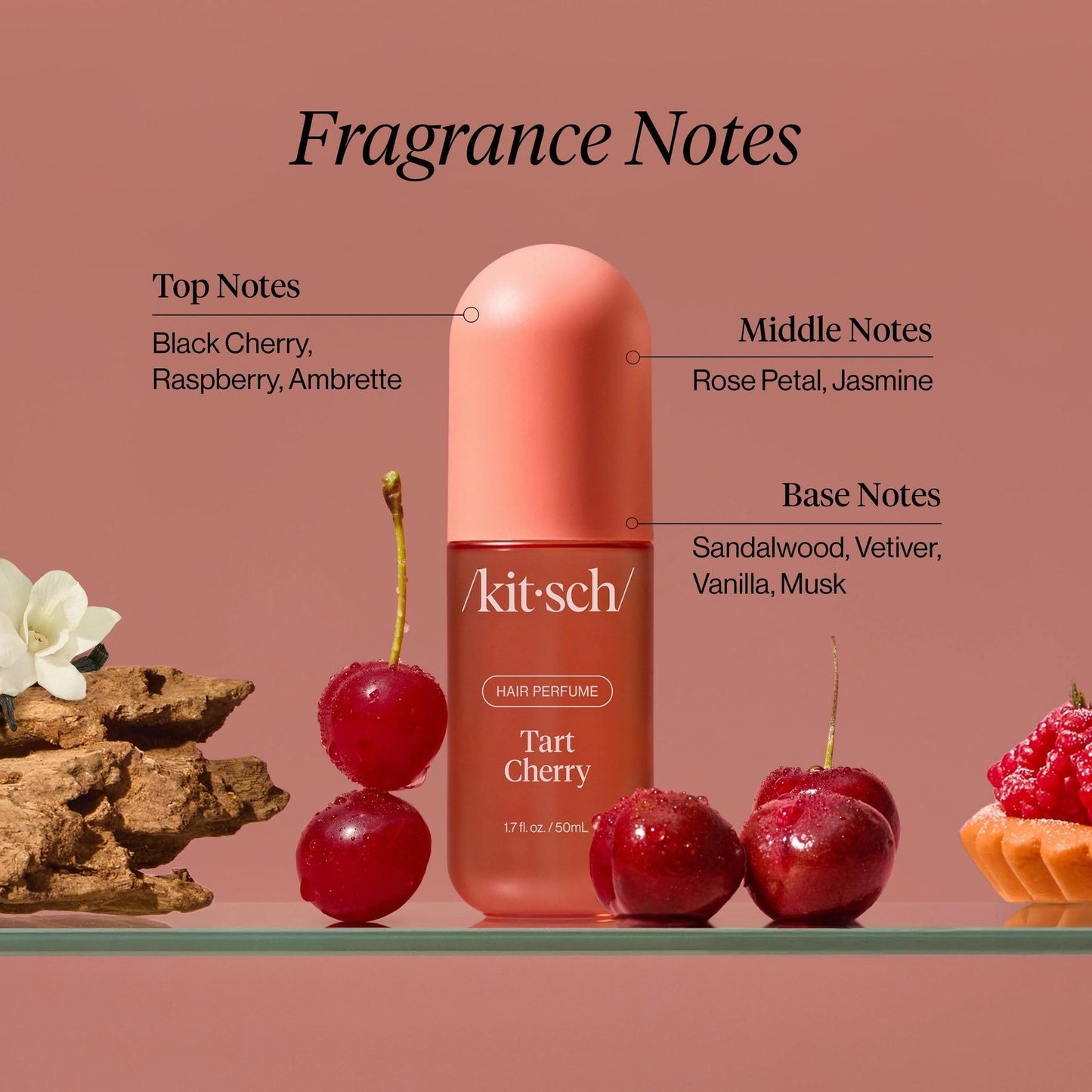 Tart Cherry Hair & Body Perfume Mist by by Kitsch