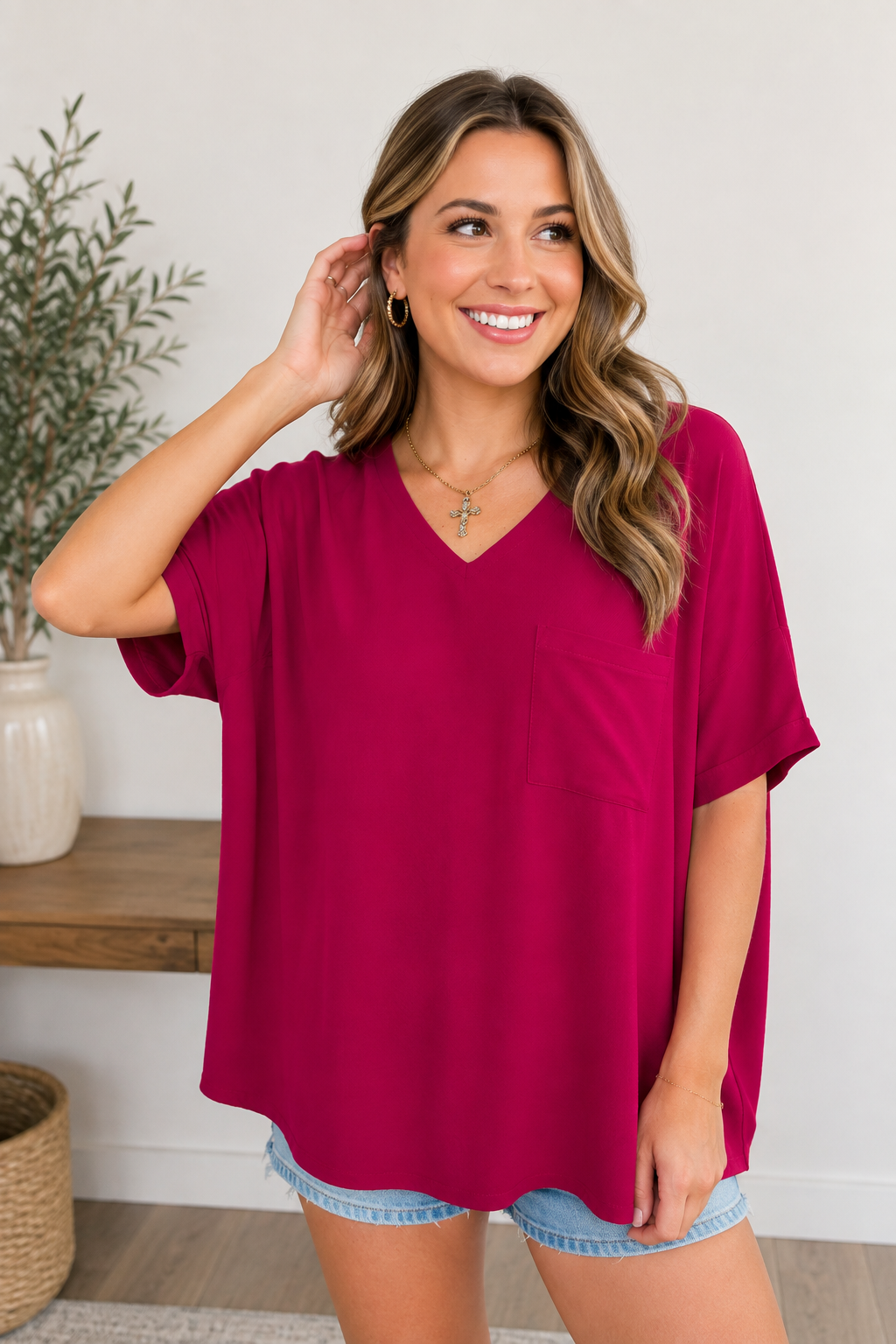 Reagan Flowy Top
