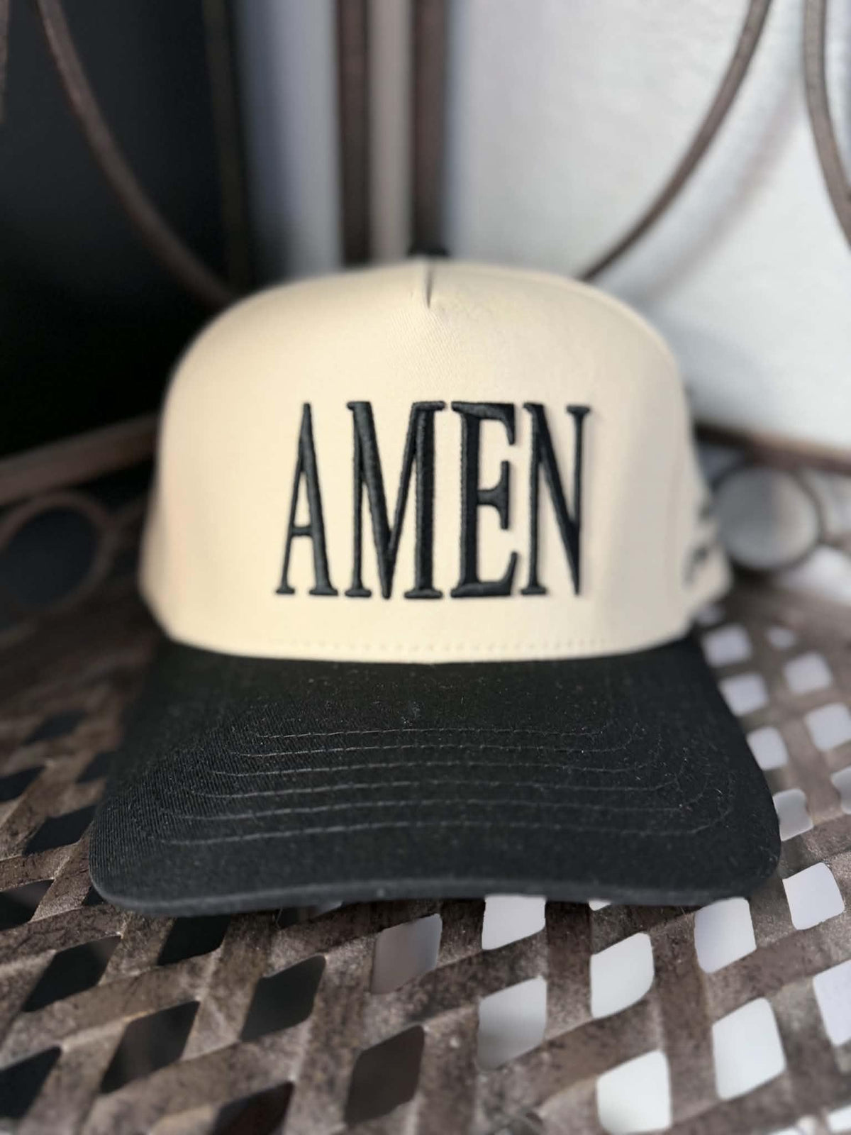 Amen ~ Faith Over Fear Trucker Hat