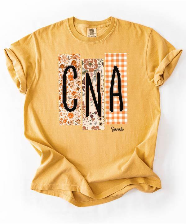 Custom Fall School & Medical Occupations Personalized Name Tees