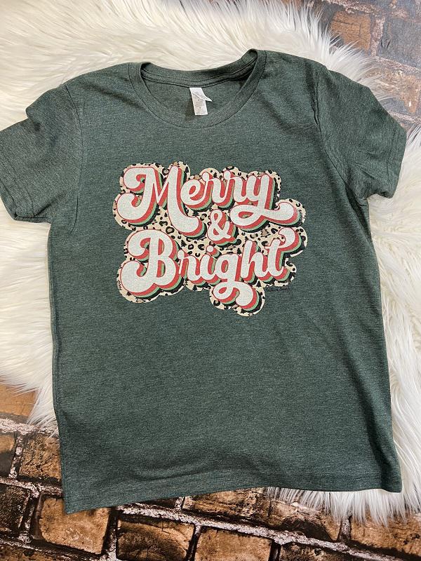 Youth Merry & Bright Tee