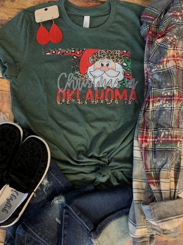 Christmas in Oklahoma Tee
