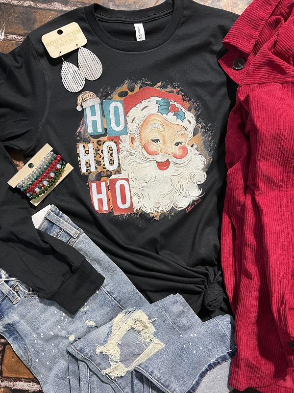 Ho Ho Ho Vintage Santa