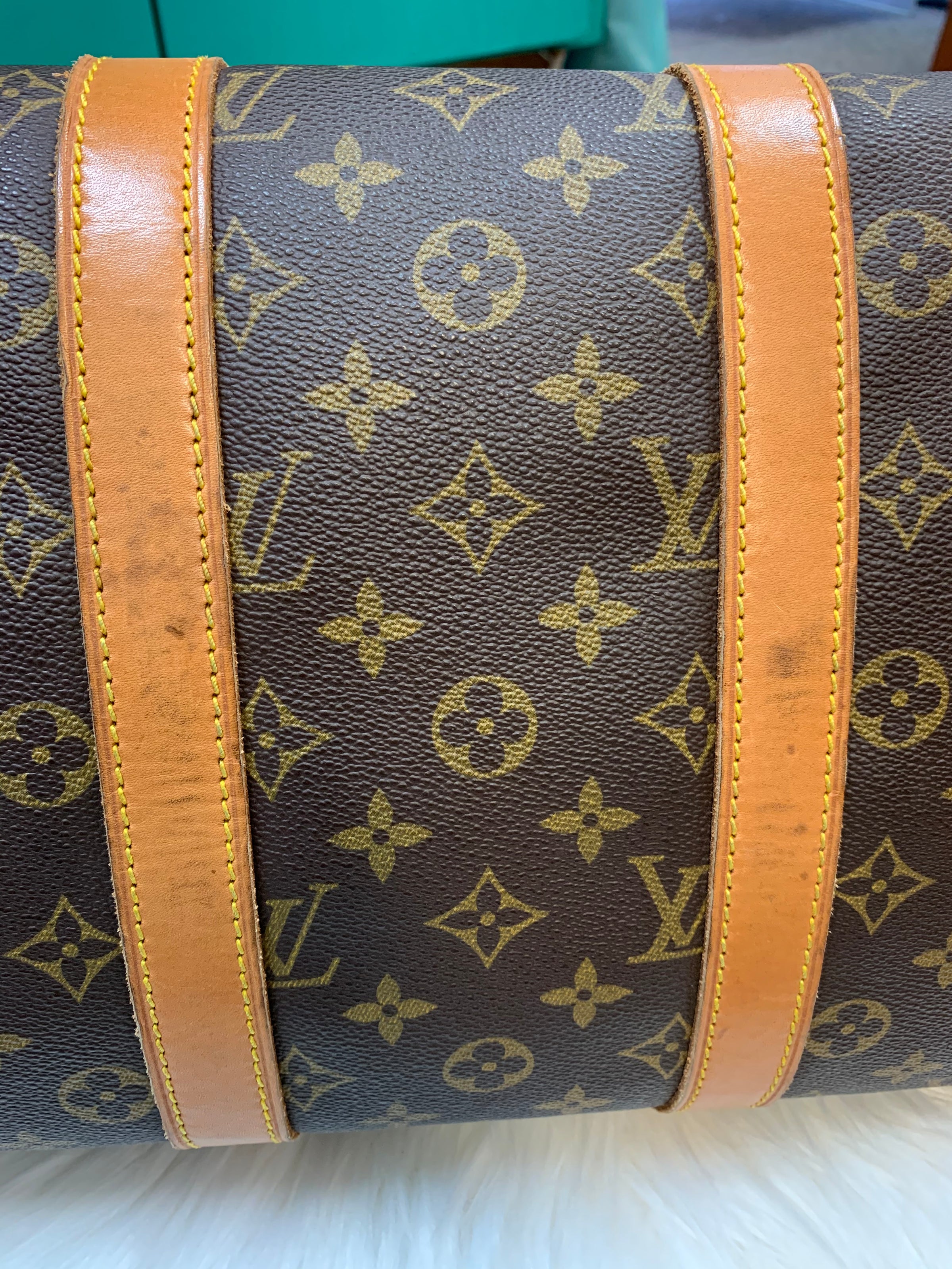 Pre-Owned Louis Vuitton Keepall Monogram 45 Travel Bag - Pristine