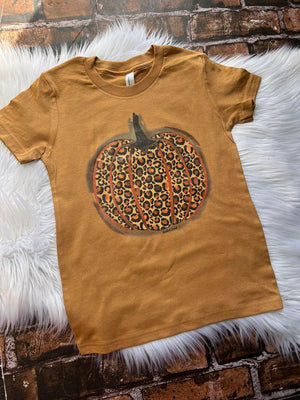 Youth Leopard Autumn Pumpkin