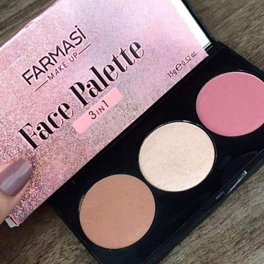 3 in 1 Face Palette