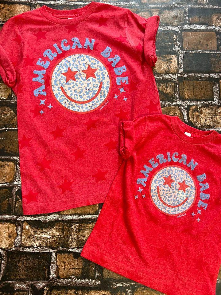 Toddler/Youth American Babe Star Tee