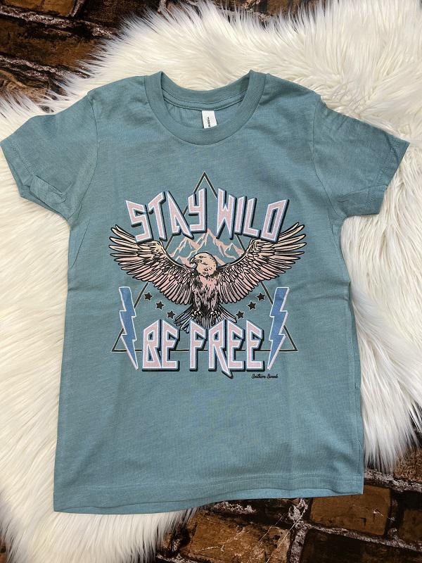 Youth Stay Wild Be Free Tee